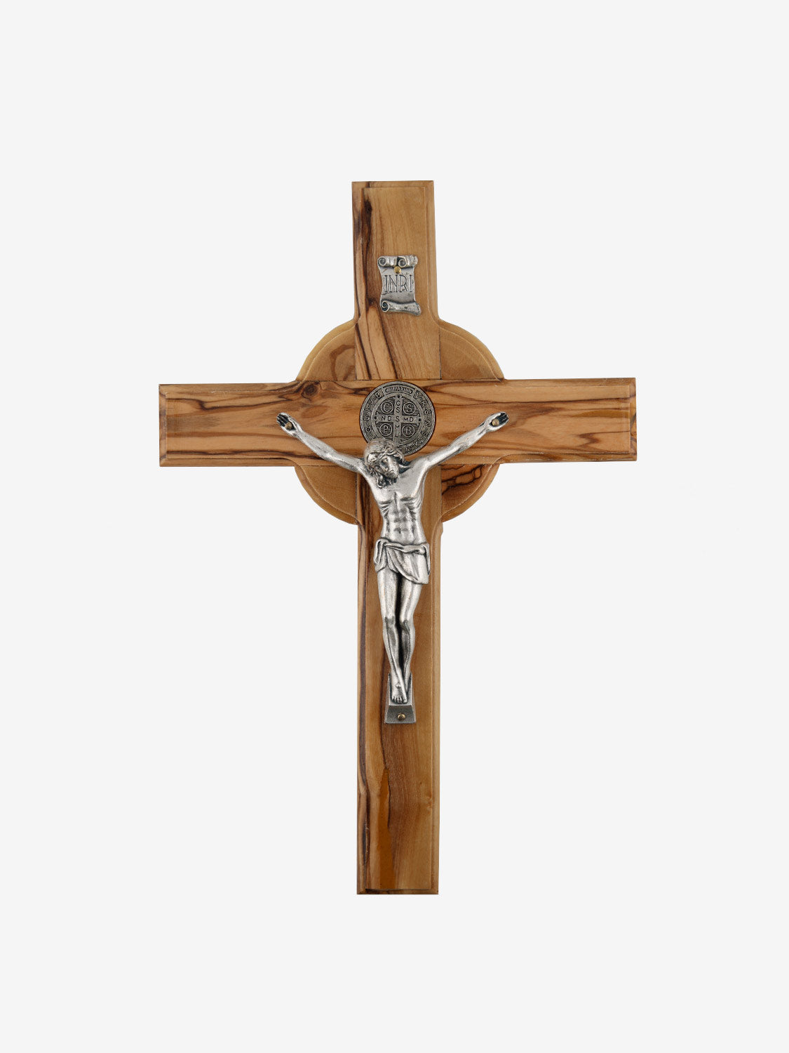 Olive Wood Crucifix From Betlehem